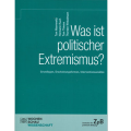 Titelseite der Publikation "Was ist politischer Extremismus?"